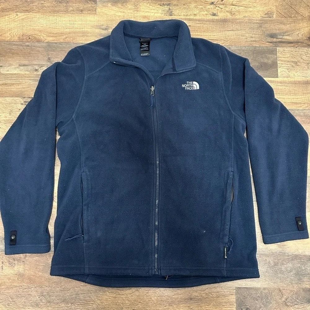 The North Face jacket Navy Full-Zip Fleece